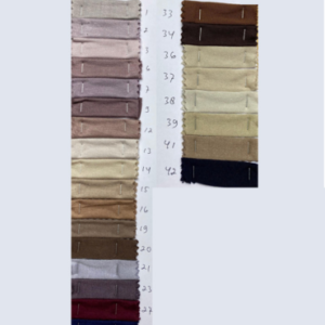 Gambar katalog warna bamboo spandex