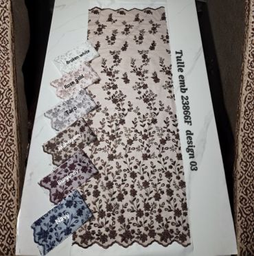Tulle Embriodery design 3