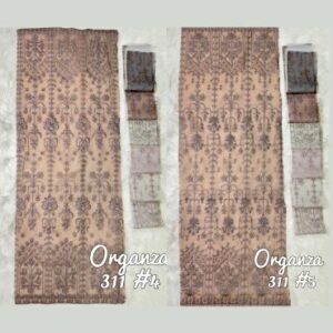 Organza Print Embroidery #4 dan #5
