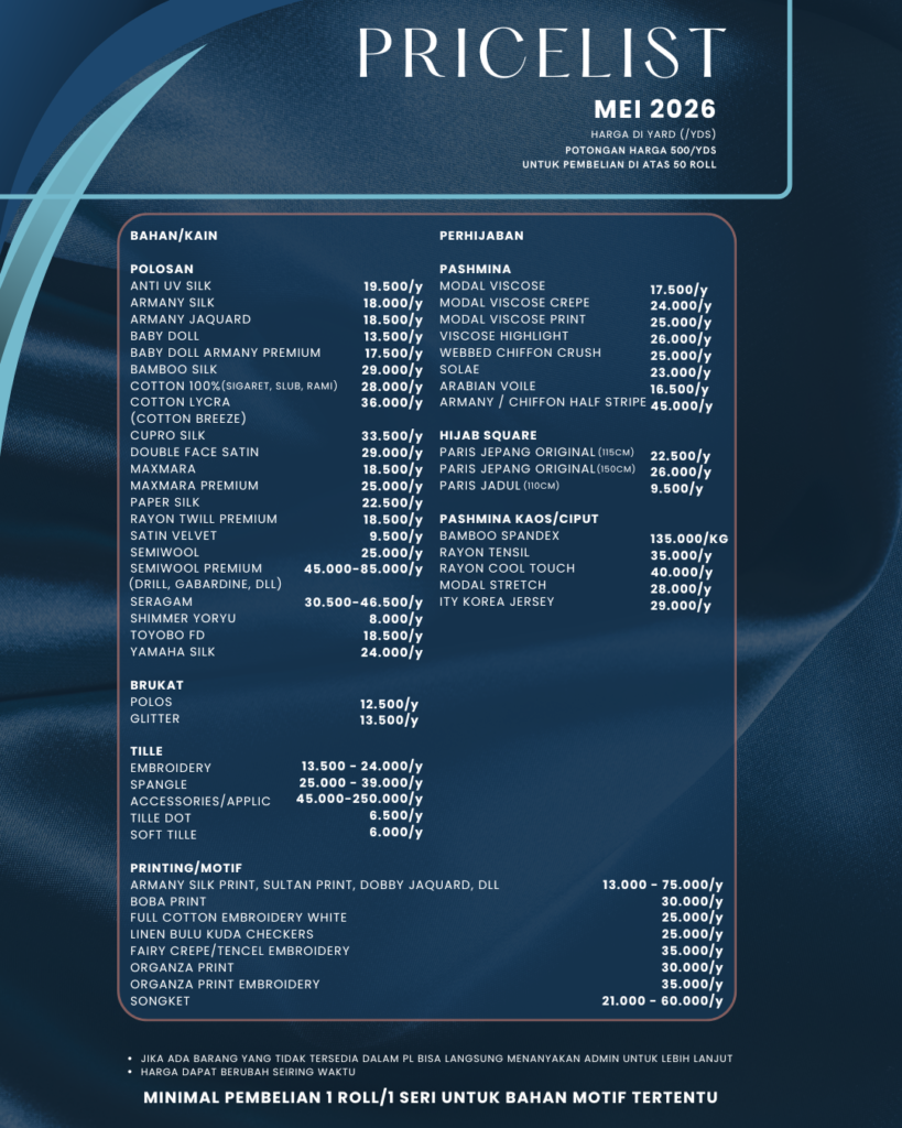 Harga Kain V-TEX