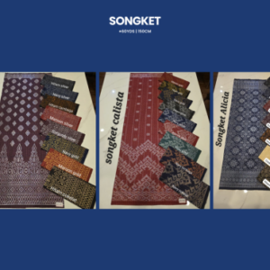 Gambar katalog kain songket