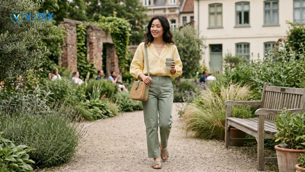 butter yellow dengan sage green