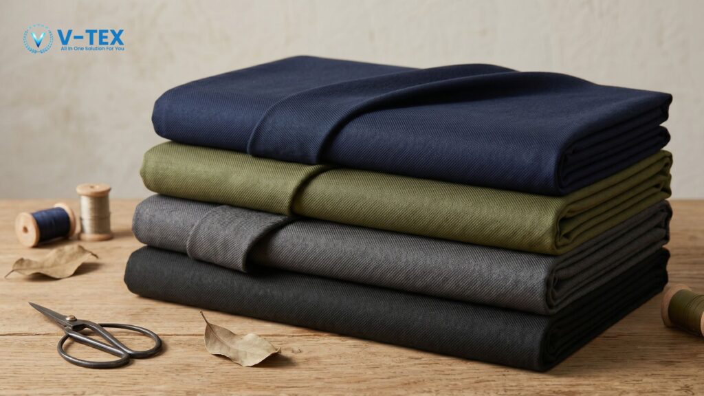 Bahan Rayon Twill
