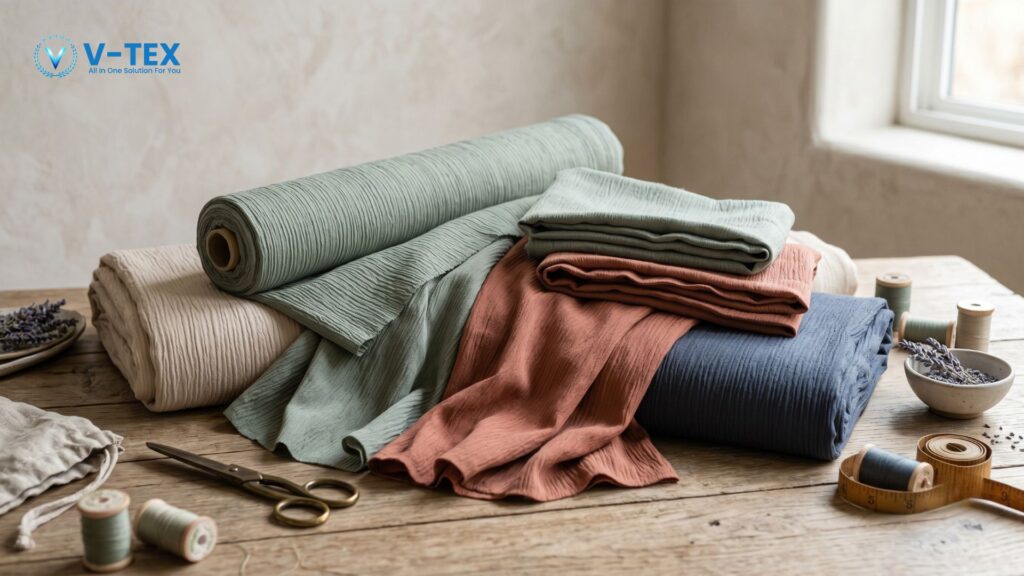 Rayon Crinkle Premium