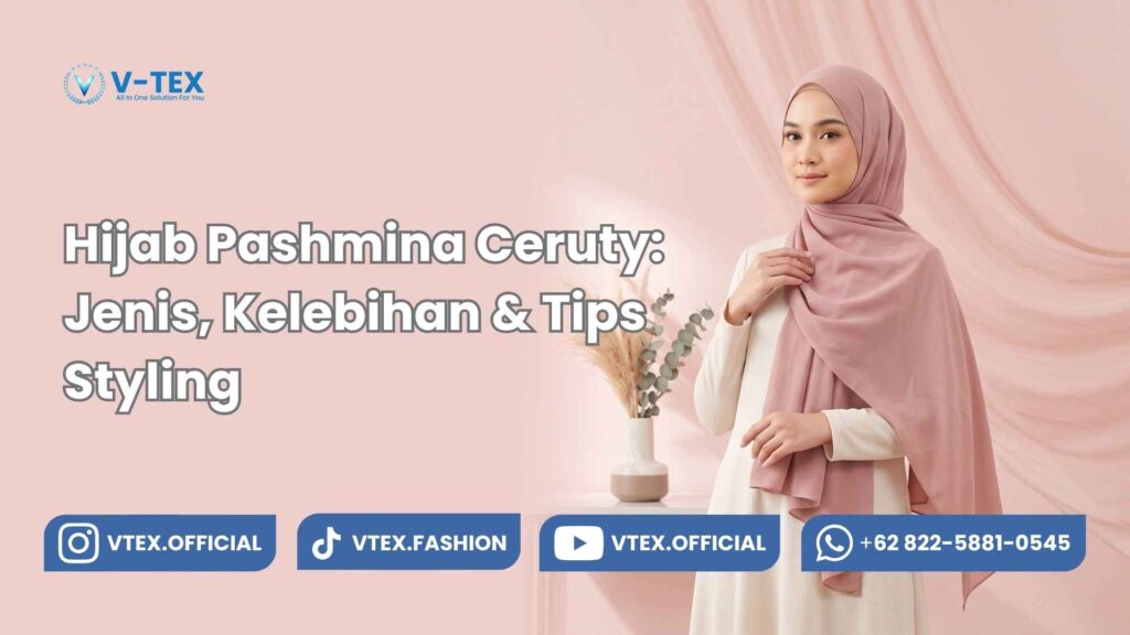 Hijab Pashmina Ceruty