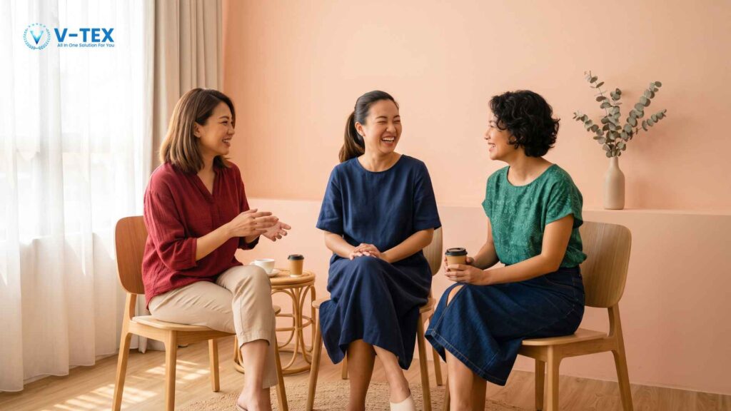 Baju warna bold & kontras untuk kulit kuning langsat (Merah Maroon, Biru Navy, & Emerald Green)